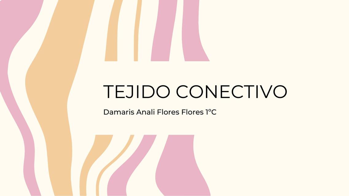 Tejido conectivo