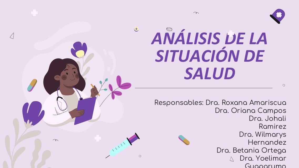 Análisis de la situación de salud 