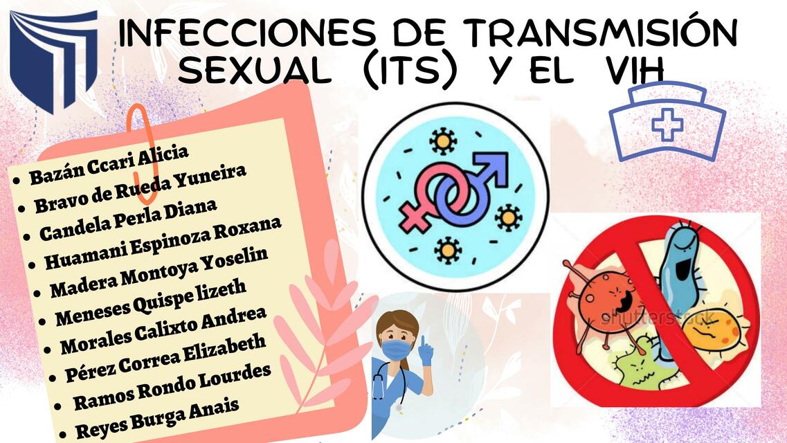 Enfermedades de transmisión sexual | JESSYCA YUNEIRA BRAVO DE RUEDA