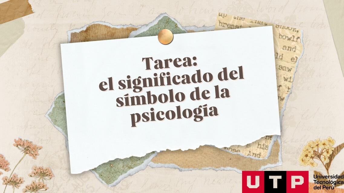 El significado del símbolo de la psicología 