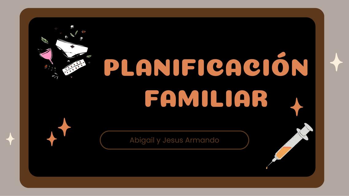 Planificación Familiar 