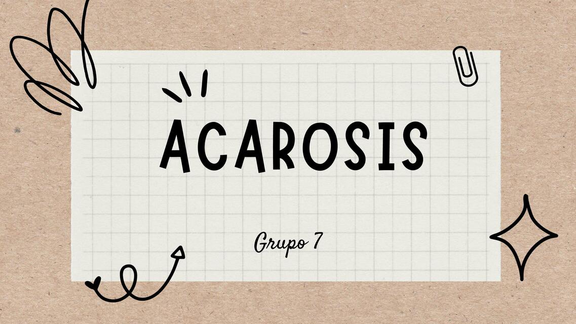 Acarosis