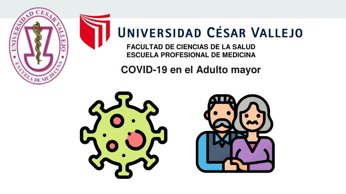 COVID 19 en adulto mayor