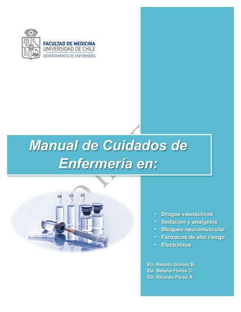 Manual Cuidados de Enfermería en DVA Sedación 