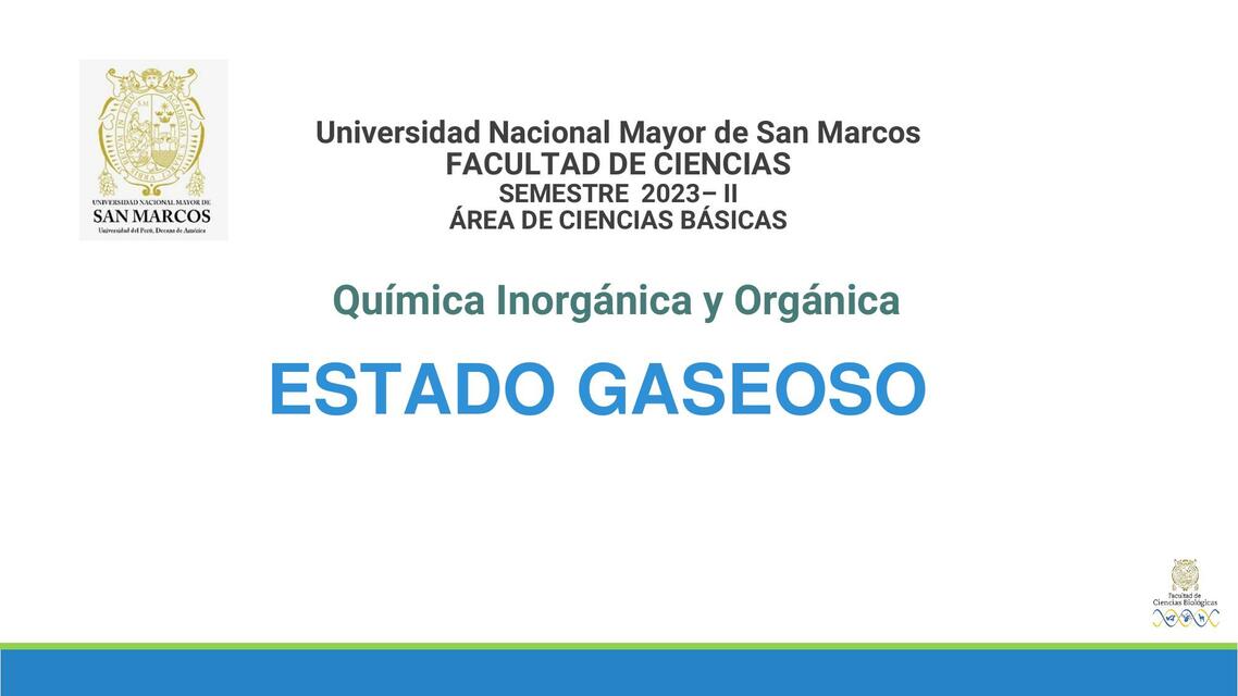 Estado gaseoso 