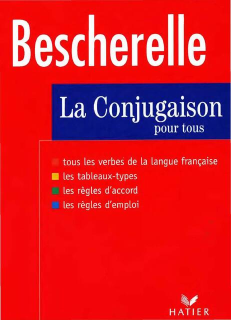 La conjugaison por tous Bescherelle