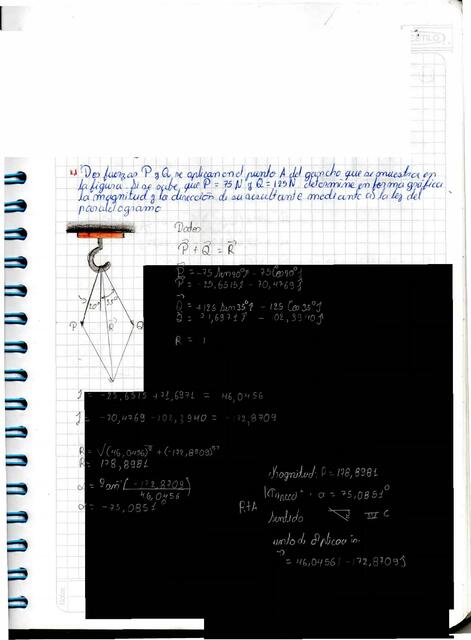 Mecánica Vectorial Para Ingenieros - Beer : Ejercicios Unidad 2