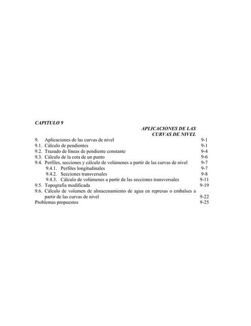 Aplicaciones De La Curvas De Nivel Leonardo Casanova M.