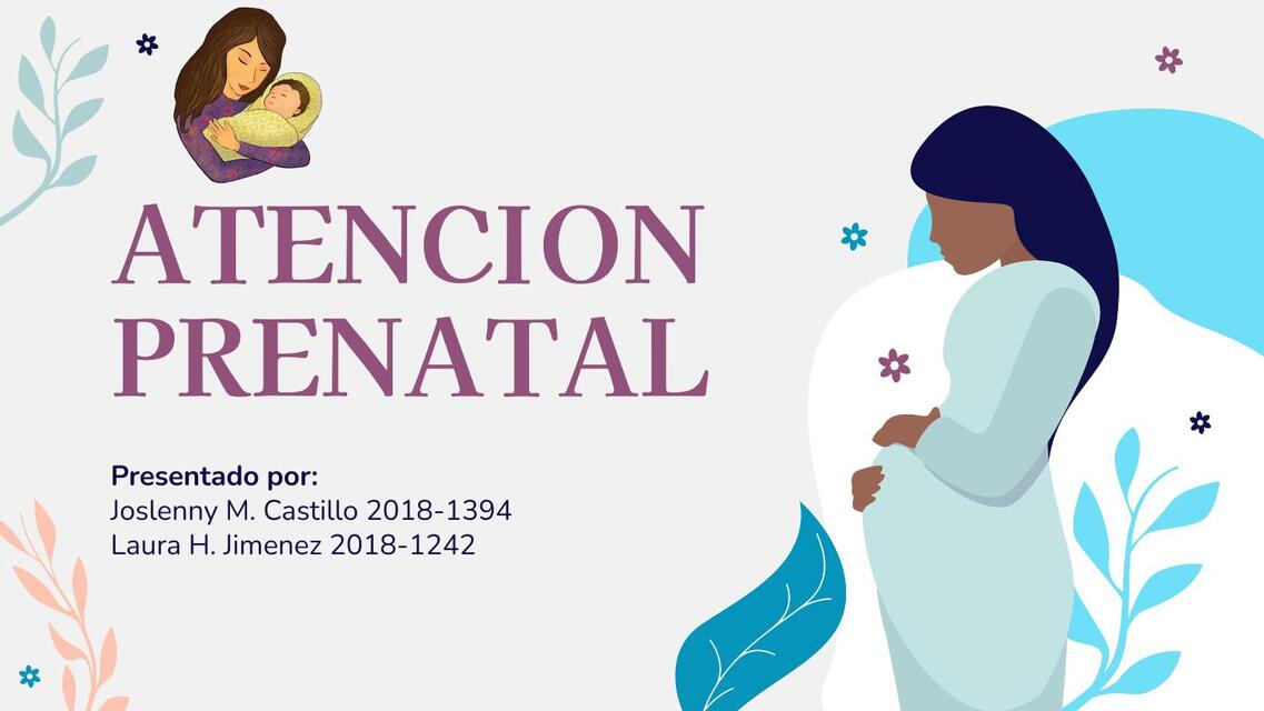 Atención prenatal