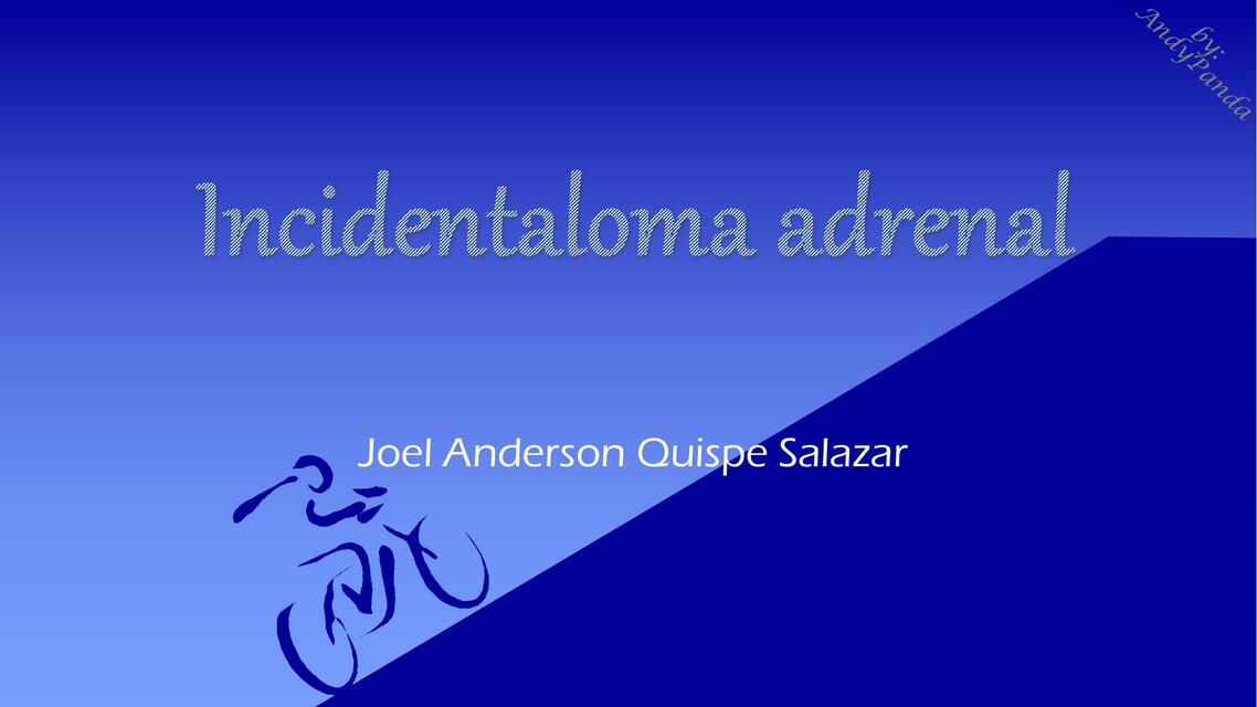 Incidentaloma adrenal