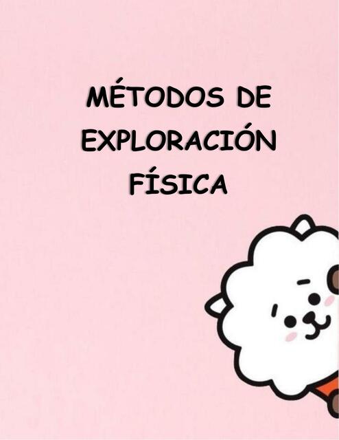 métodos de exploración física