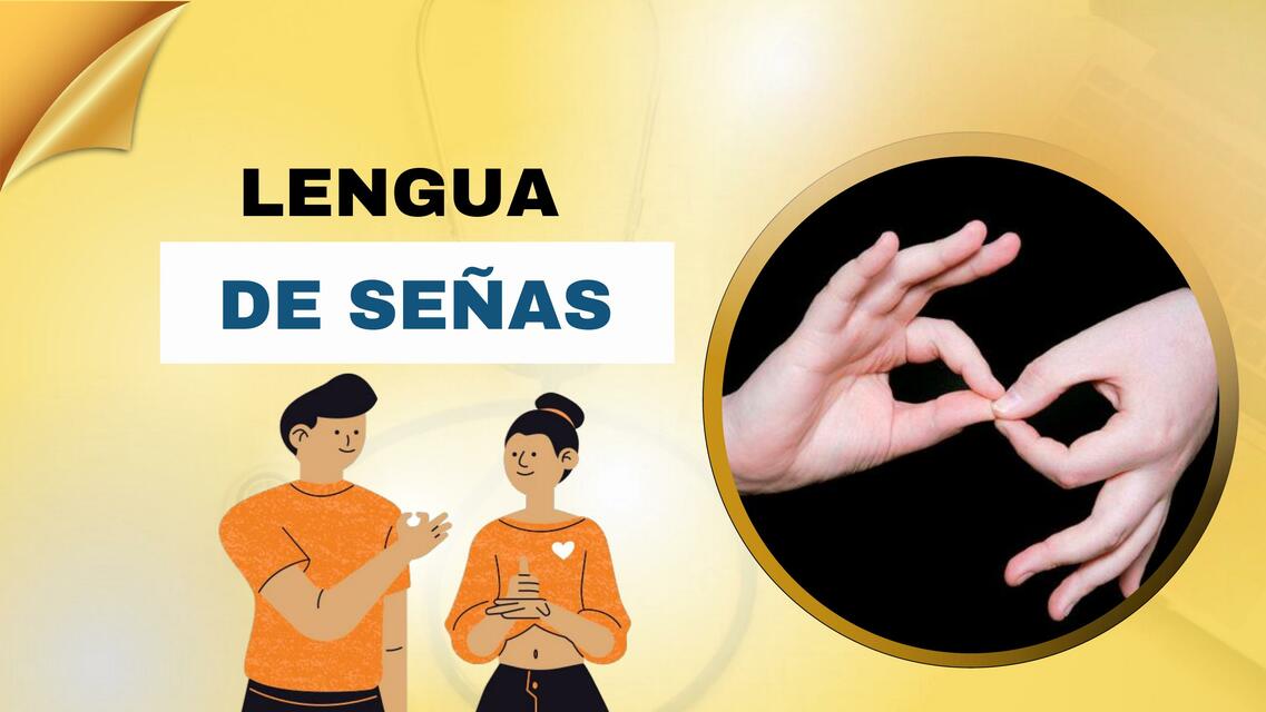 Lengua de señas