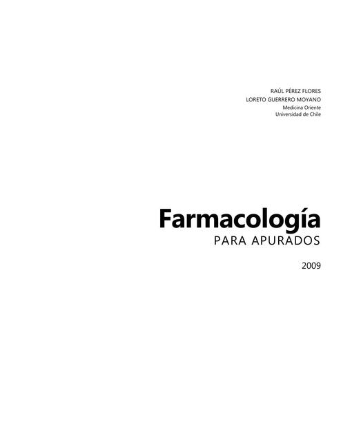 Farmacología para Apurados