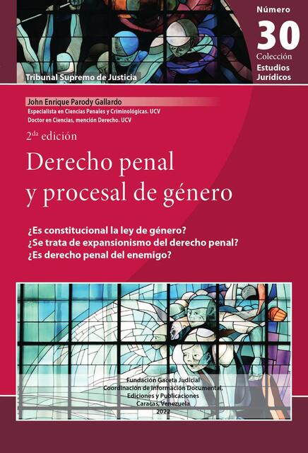 Derecho Penal Y Procesal De Género Defensoria Educativa Municipio