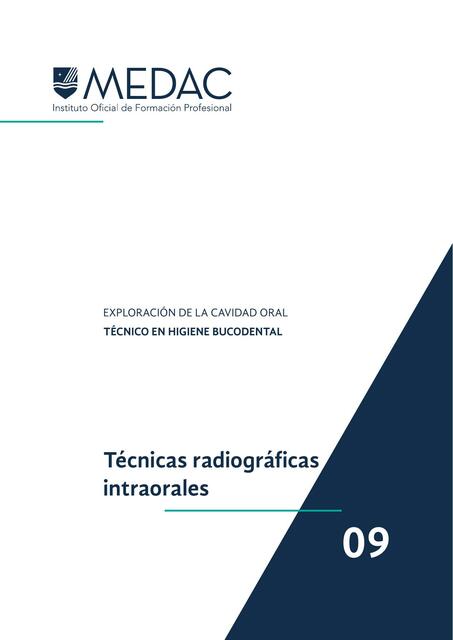 Técnicas Radiográficas Intraorales