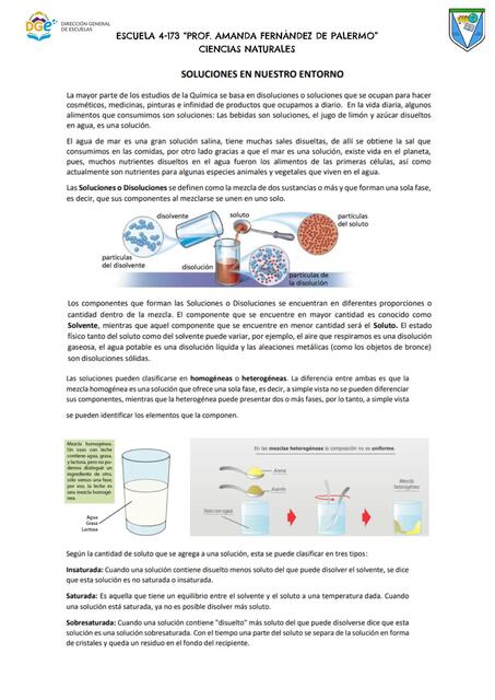 Soluciones en nuestro entorno 