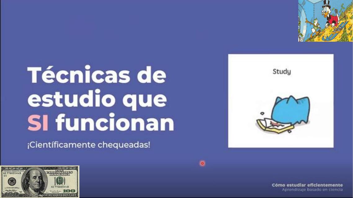 Técnicas de Estudio que Sí Funcionan 