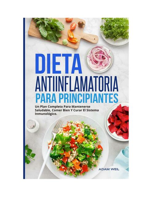 Dieta antiinflamatoria para principiantes