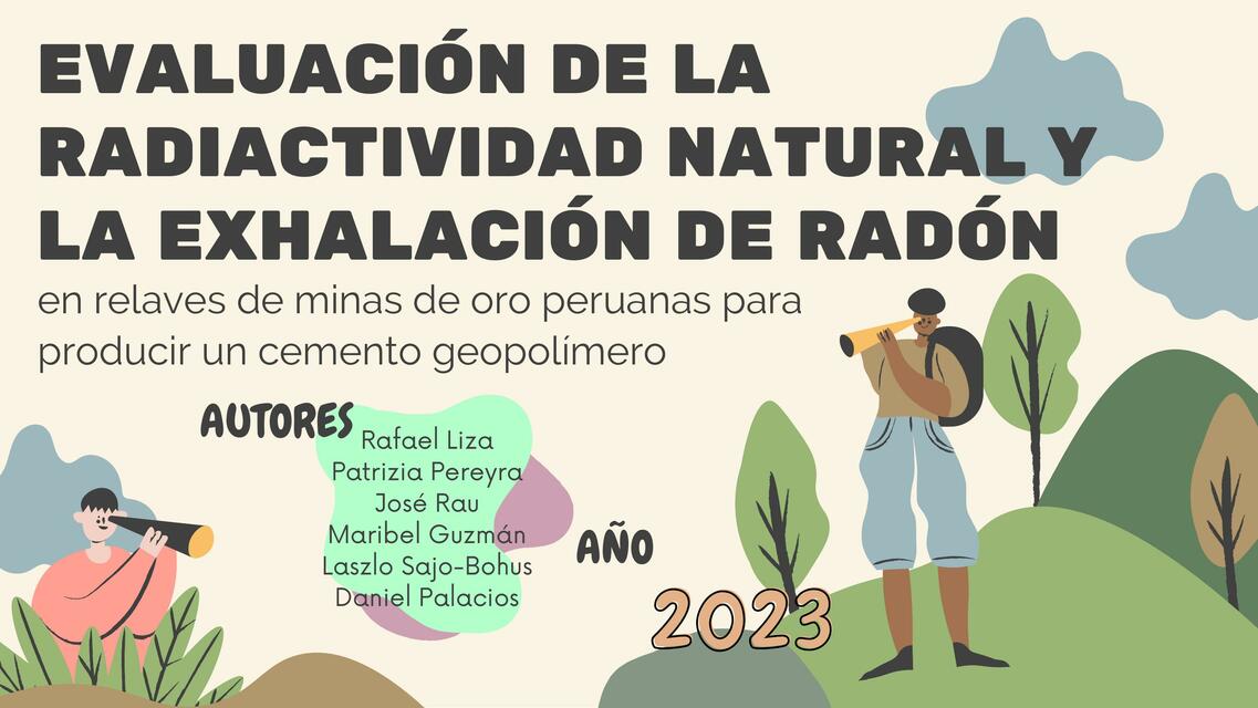 Evaluación de la Radiactividad Natural y la Exhalación de Radón 