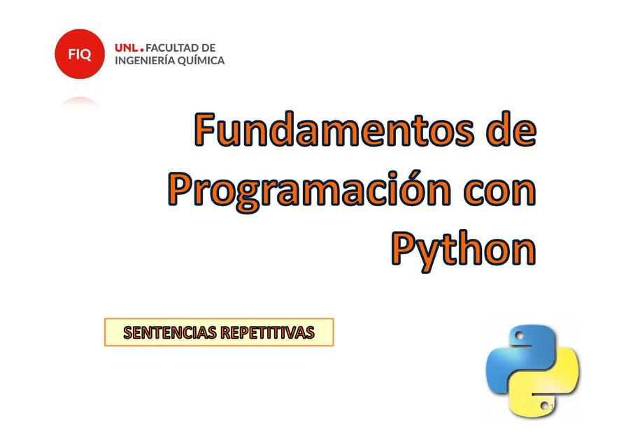 Sentencias repetitivas en Python | Online Aria | uDocz