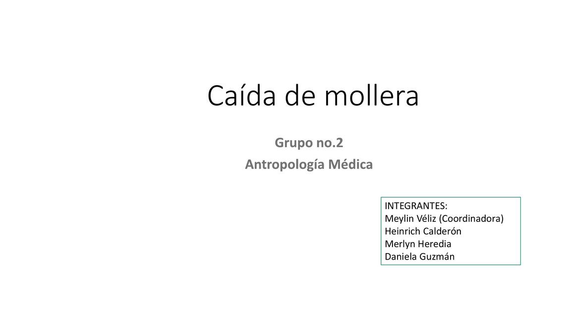 Caída de la Mollera 