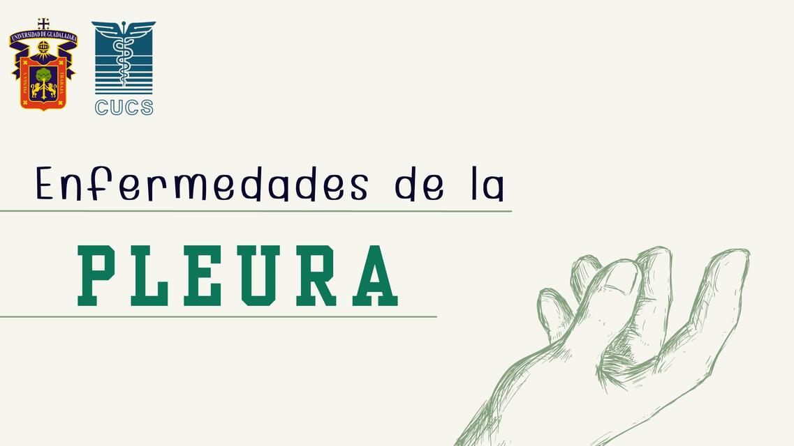 Enfermedades de la Pleura