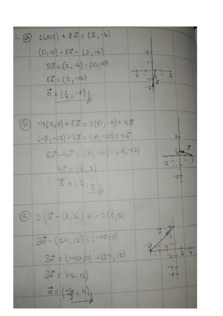 Ejercicios de Matemáticas 