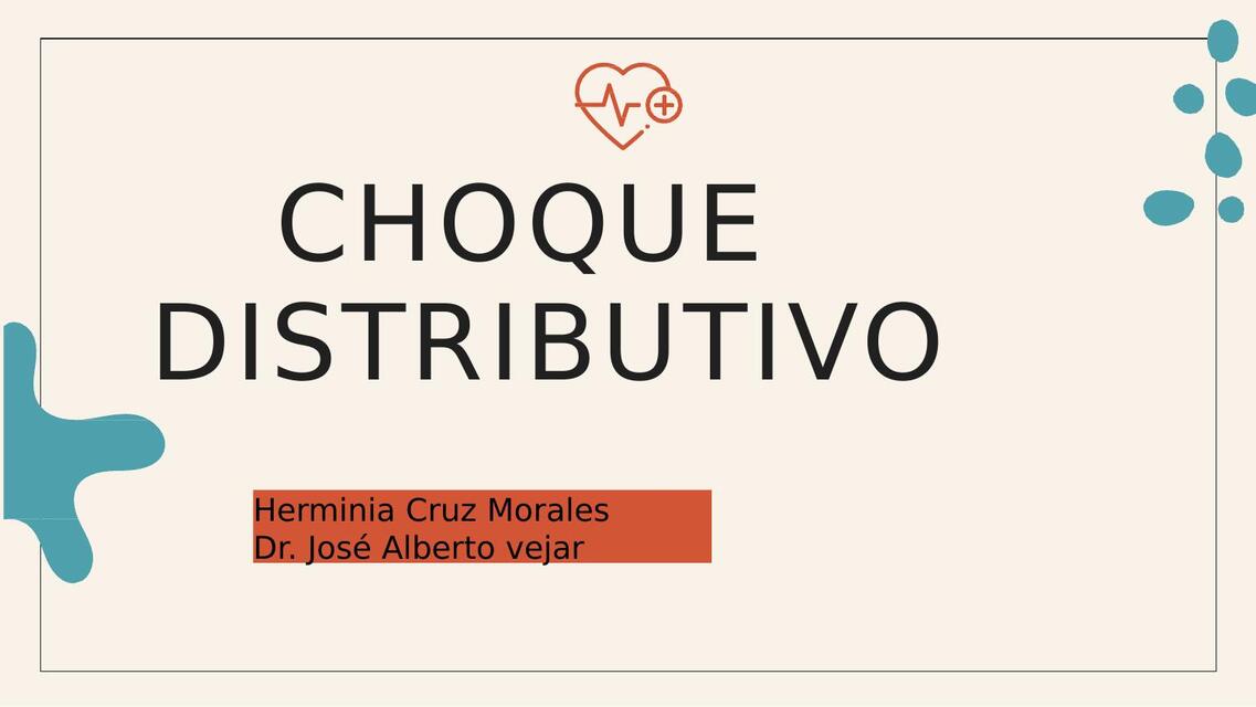 Choque Distributivo