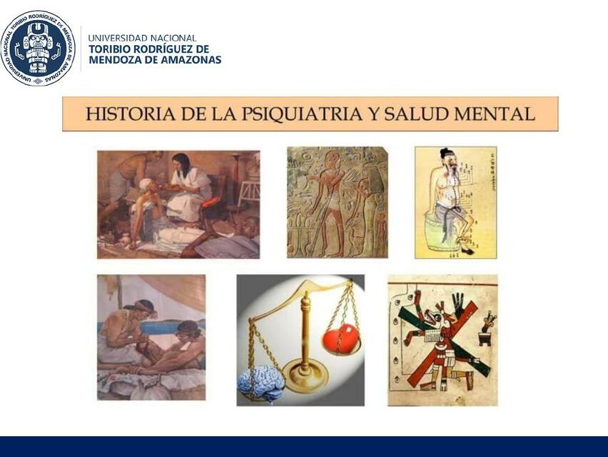 Historia de la Psiquiatría y Salud Mental 