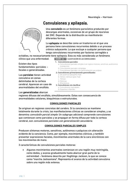 Convulsiones y epilepsia 