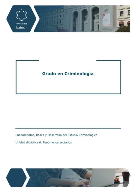 Fenómenos sectarios | Fundamentos, Bases y Desarrollo del Estudio ...