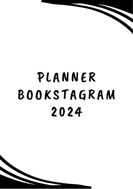 Planner Bookstagram