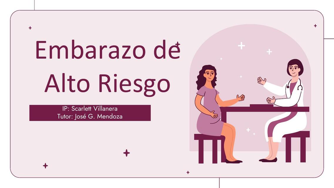 embarazo de alto riesgo