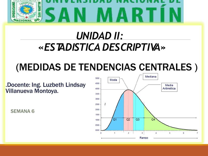 Medidas de Tendencias Centrales