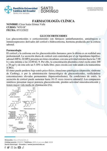 Glucocorticoides 