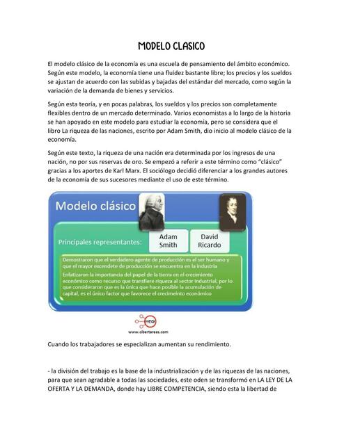 Modelo clásico 