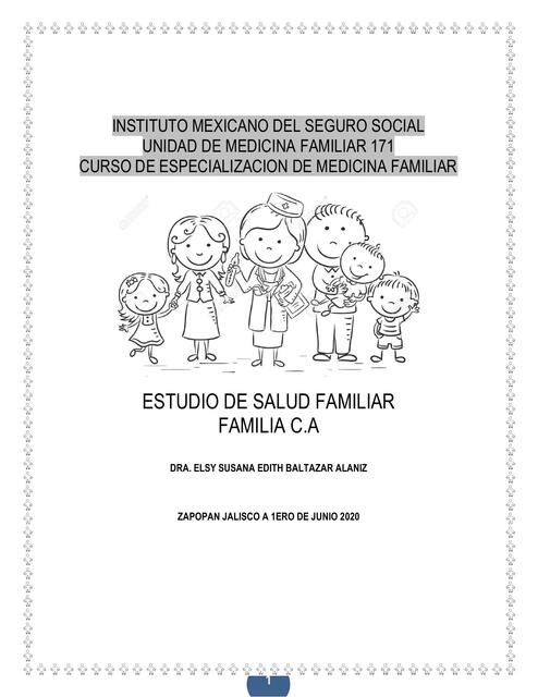 Estudio de salud familiar 