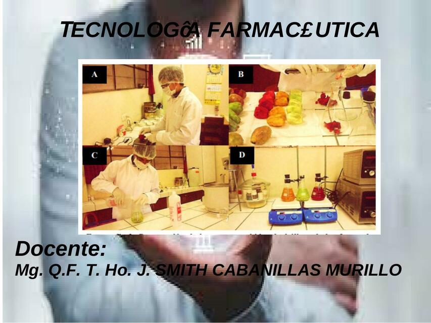 Tecnología Farmacéutica 