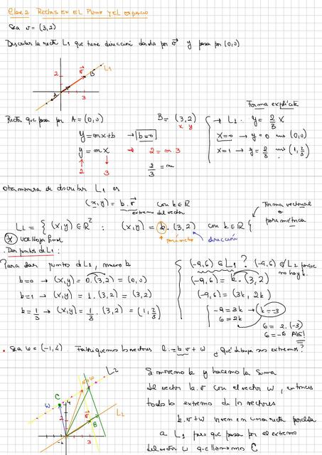 Clase 2 Rectas y planos