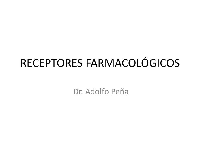 Receptores Farmacológicos 