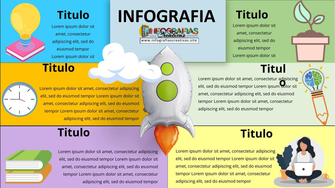 Plantilla para infografía 