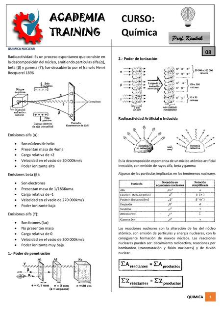 Química nuclear 