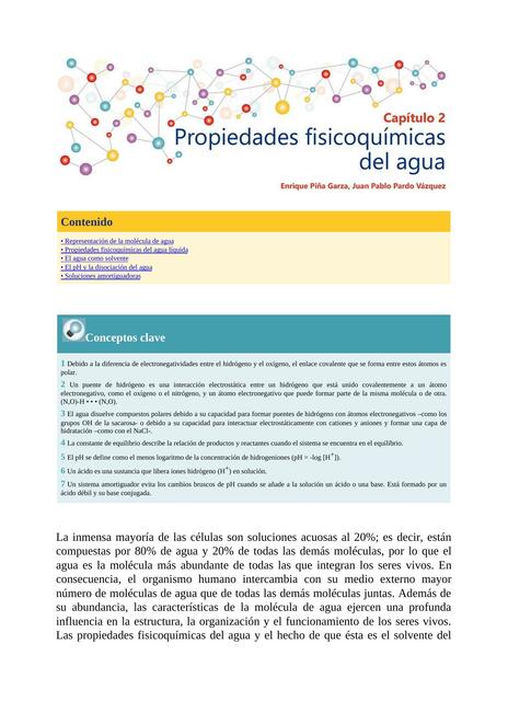 Capítulo 2 propiedades fisicoquímicas del agua