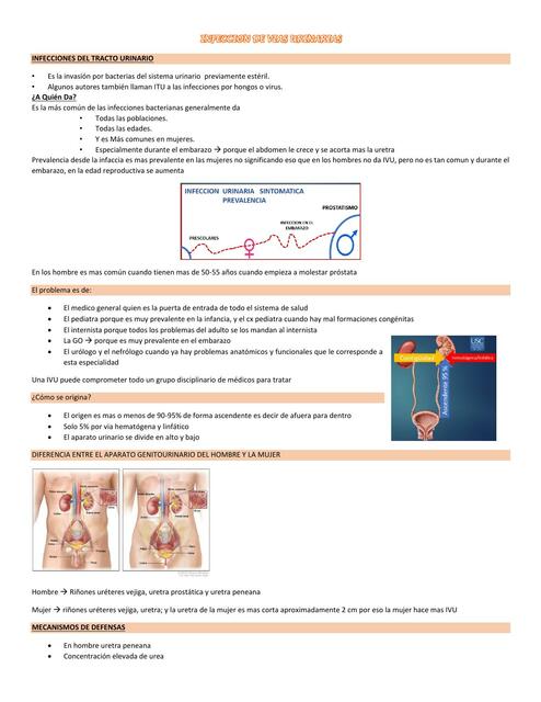 INFECCION DE VIAS URINARIAS