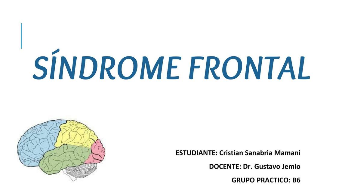 sindrome frontal