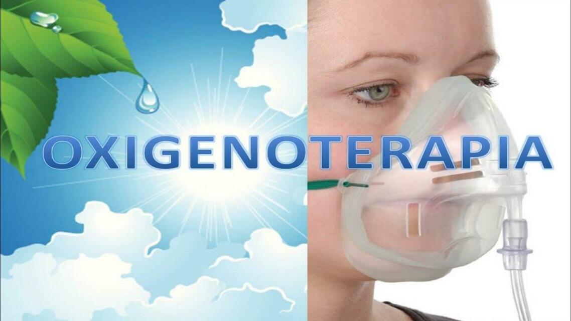 oxigenoterapia