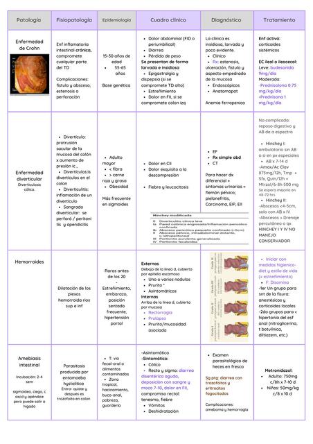 Gastroenterología Padecimientos