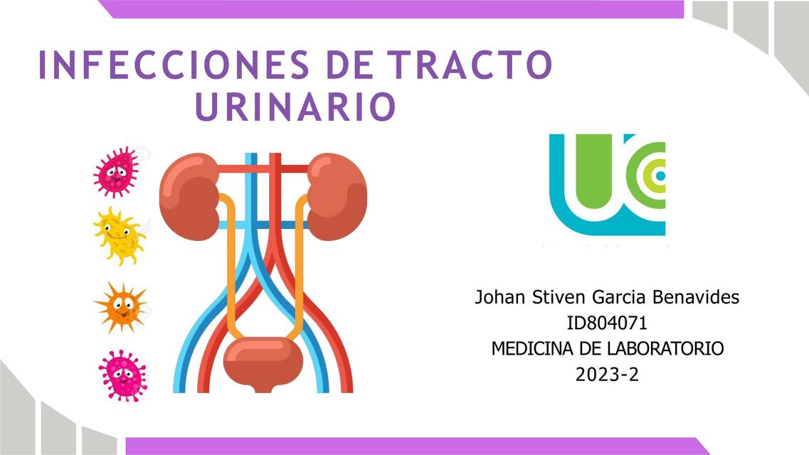 Infecciones del tracto urinario 