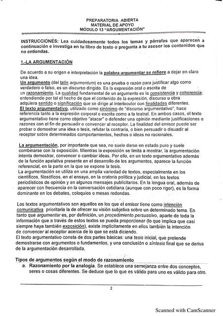 Módulo 13 Argumentación material de apoyo | mundostudents1 | uDocz