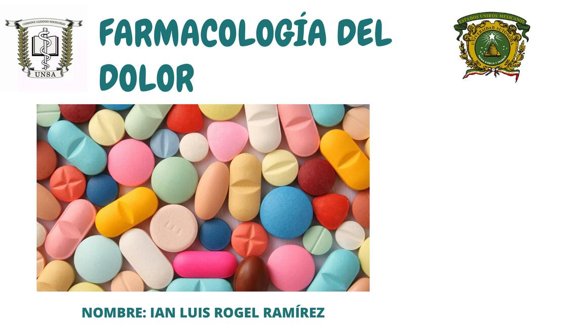 Farmacología del Dolor 